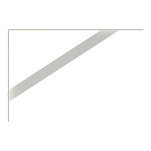 Mão Francesa Pesada 25cm Branca