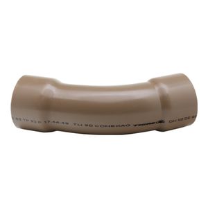 Curva 45° Soldável 60mm Marrom