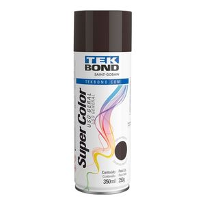 Tinta Spray Super Color Uso Geral Marrom 350ml Castor