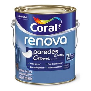 Tinta Acrílica Renova Fosco 3,2 Litros Areia da Coral
