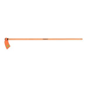 Enxadinha com Cabo Longo em Aço 120cm Laranja