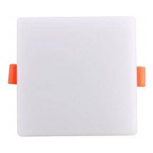Luminária Painel Led de Embutir e Sobrepor Quadrado 12w Autovolt Branco 6500k