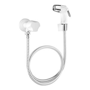 Ducha Higiênica Flexível com Registro Foz Branca