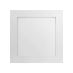 Luminaria De Sobrepor Painel Plafon Led 25w 3000k Borda Branca Save Energy
