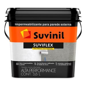 Tinta Impermeabilizante Suviflex 3,6 Litros
