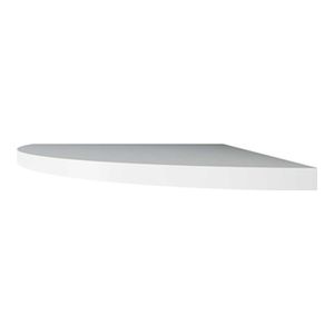 Prateleira em MDP Suporte Canto 15x15cm Branco