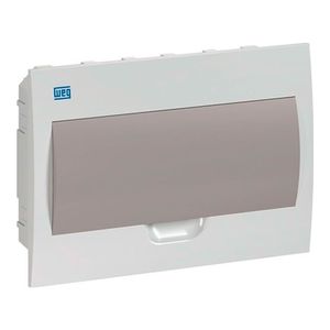 Quadro de distribuição de embutir 12 Disjuntores Fumê