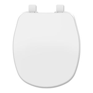 Assento Sanitário Polipropileno Soft Close Aspen Branco Gelo