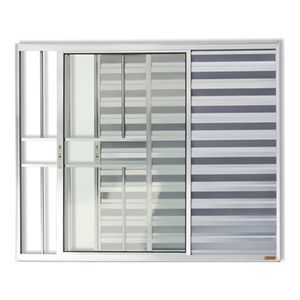 Janela Veneziana com 3 Folhas 100x120 Brimak