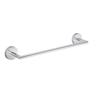 Porta Toalha Deca Barra 30cm | Disco - Cromado