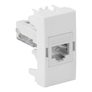 Módulo Tomada Conector Rj45 Cat5e Branco Simon