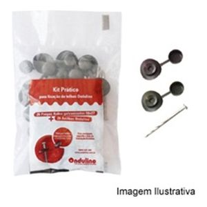 Kit Prego Ardox+anilha Vd C/20pc Onduline