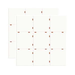 Revestimento Ceral Fachada TLD White Acetinado 10x10cm