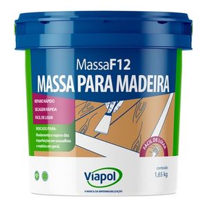 Massa Madeira Imbuia 900Ml Viapol