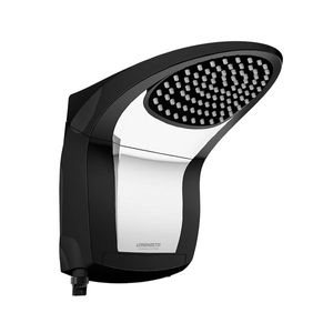 Ducha Acqua Jet Preta Cromada Lorenzetti