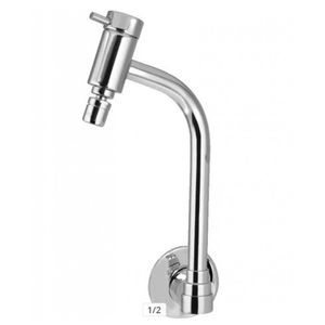 Torneira Cozinha Parede Bica Móvel ¼ Volta 1168 Fit Cromado Esteves