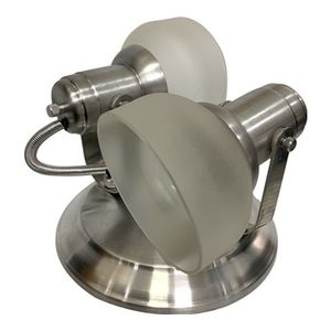 Spot Sobrepor Led Vidro 2 Lampada 60W Biv Franzin