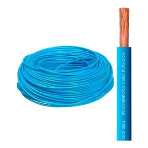 Cabo Flex Antichama 1.5Mm 50M Azul Cobrecom