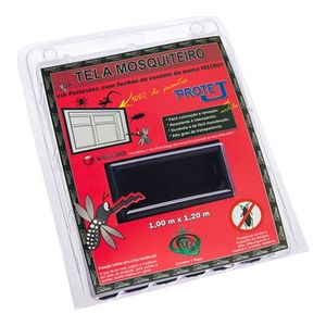 Tela Mosqueteiro Velcro 1.00X1.20M Pt Victoria Réggia