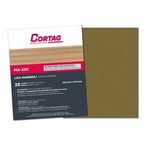 Folha Lixa Made Ma220 G100 Cortag