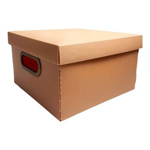 Caixa Organizadora Com Tampa Linho P Dl 26X26 Dello