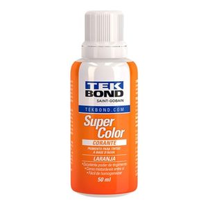Corante Tekbond Laranja 50Ml Tek Bond