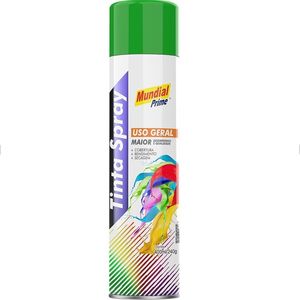Tinta Spray Mundial Prime Verde Bandeira 400Ml Aeroflex