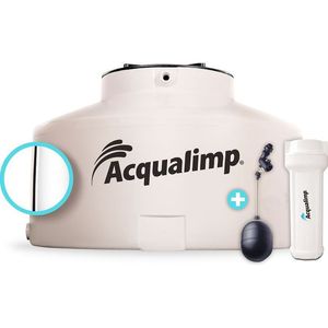 Caixa D Água Acqua Areia 2500L Tampa Click Acqualimp
