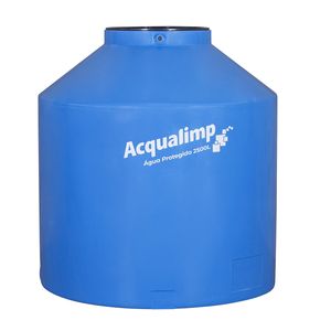 Caixa D água Acqua Azul 2500L Tampa Click Acqualimp