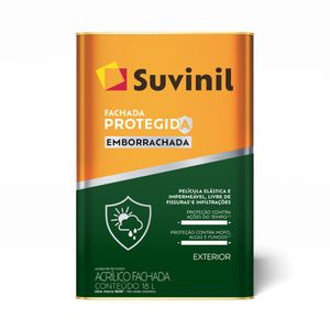 Tinta Acrílica Fachada Protegida Emborrachada Branco Neve 18L Suvinil