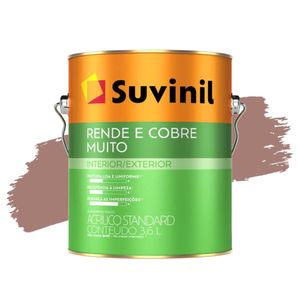 Tinta Acrílica Fosco Rende e Cobre Muito Tapecaria 3,6L Suvinil