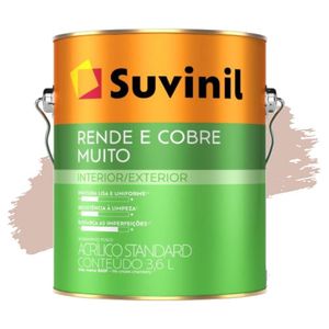 Tinta Acrílica Fosco Rende e Cobre Muito Allure 3,6L Suvinil