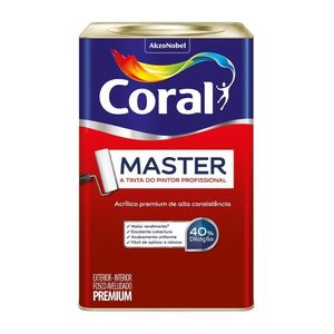 Tinta Acrílica Premium Master Areia 18L Coral