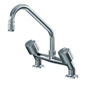 Misturador Cozinha Mesa Bica Alta Cromada 1256 C40 Fani