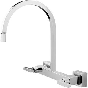 Misturador Cozinha Parede Bica Alta Cromado 1258 C222  Fani