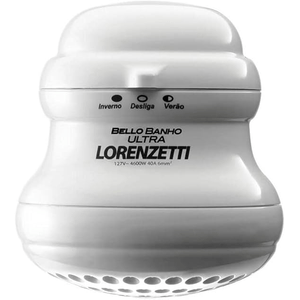 Ducha Belo Banho Com Cano Branco Lorenzetti