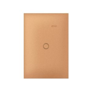 Placa Cega 4x2 Rosê Gold Simon