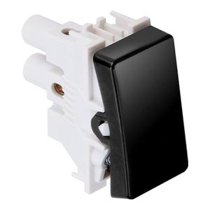 Módelo Interruptor Simples 10A 250V Negro Piano Simon