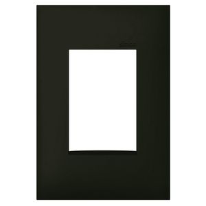 Placa 4x2 3 Postos Preto Simon