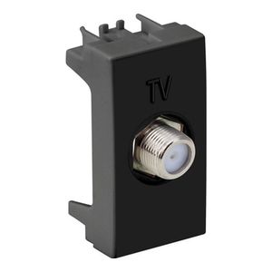 Módulo Tomada Conector De Tv Coaxial Grafite Simon