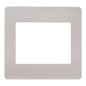 Placa 6 Módulos 4X4 Horizontal Gold Schneider