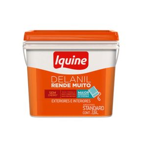 Tinta Rende Muito Delanil Branco Neve 3,6L Iquini