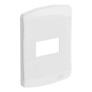 Placa com Suporte 4x2 para 1 Módulo Granbella Branco Weg