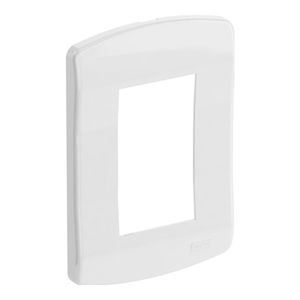 Placa com Suporte 4x2 para 3 Módulos Granbella Branco Weg