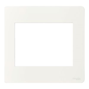 Placa para 6 Módulos 4x4 Orion Branca Schneider