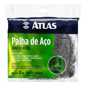 Palha de Aço Nº 1 Atlas