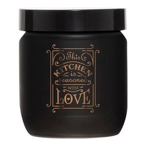 Pote Decorativo Black Euro 425ml Fratelli