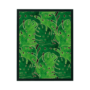 Quadro Decorado com Moldura Preta 15x21cm Uall