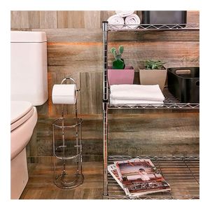 Estante Cromada com 3 Prateleiras 60cm Cidade Nova