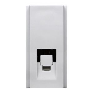 Módulo Tomada RJ11 4 Fios Brava Branco Iriel